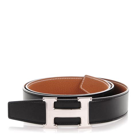 hermes belt guilloche|HERMES Box Togo 32mm Guilloche H Belt 85 34 .